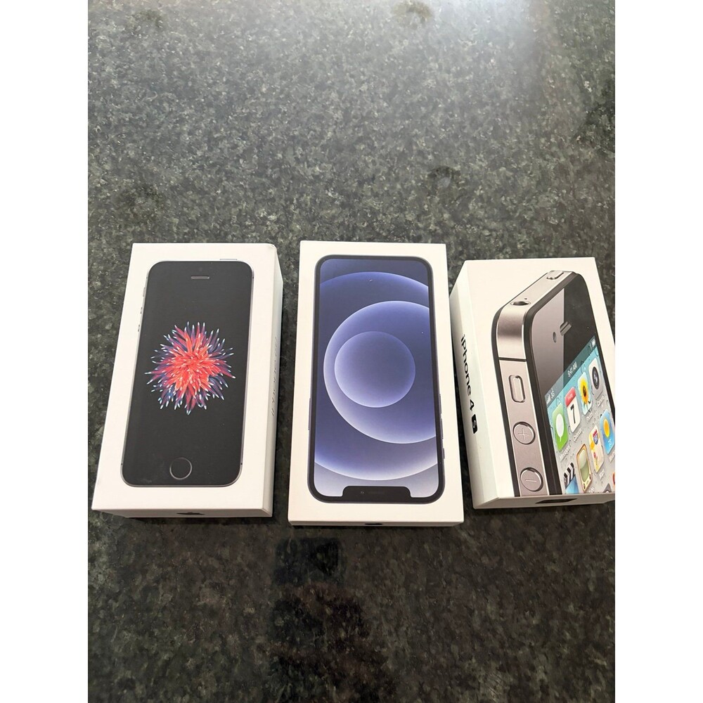 (3) iPhone Box Lot - Picture 1 of 3